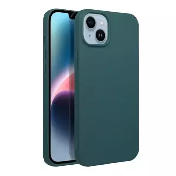 MATNÉ pouzdro pro Apple iPhone 15 Pro Max, tmavě zelené