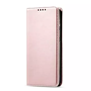 Magnet Card Case Case pro Samsung Galaxy S22 Pouch Wallet Card Holder Pink