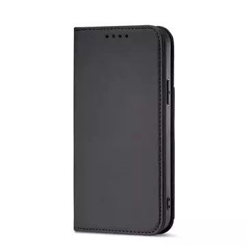 Magnet Card Case pro iPhone 13 kryt peněženka stojánek na karty černý