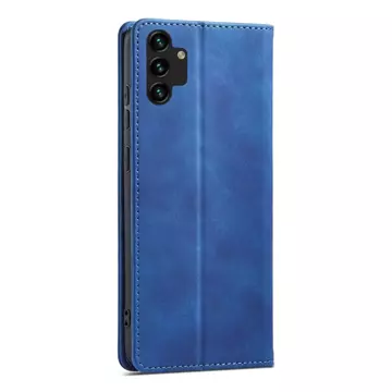 Magnet Fancy Case Case pro Samsung Galaxy A13 5G Pouch Card Wallet Card Stand Blue