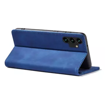 Magnet Fancy Case Case pro Samsung Galaxy A13 5G Pouch Card Wallet Card Stand Blue