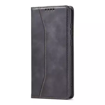 Magnet Fancy Case Case pro Samsung Galaxy A13 5G Pouch Wallet Card Holder Black