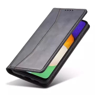 Magnet Fancy Case Case pro Samsung Galaxy A13 5G Pouch Wallet Card Holder Black