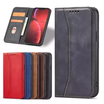 Magnet Fancy Case Case pro iPhone 13 Pro Max Pouch Card Wallet Card Holder Card Holder Black