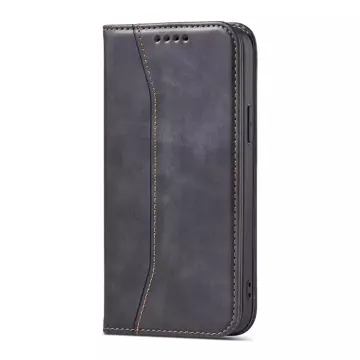 Magnet Fancy Case Case pro iPhone 13 Pro Max Pouch Card Wallet Card Holder Card Holder Black