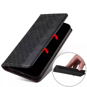 Magnet Strap Case Case pro Samsung Galaxy A13 5G Pouch Wallet Mini Lanyard Pendant Black