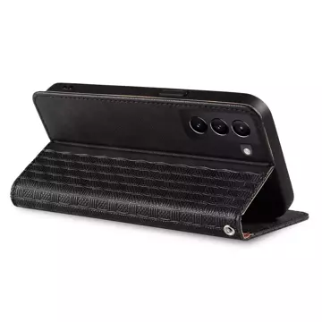 Magnet Strap Case Case pro Samsung Galaxy S22 Pouch Wallet mini Lanyard Pendant Black