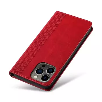 Magnet Strap Case Case pro iPhone 12 Pro Max Pouch Wallet Mini Lanyard Pendant Red