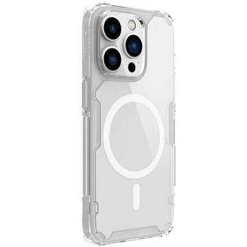 Magnetické pouzdro Nillkin Nature TPU Pro pro Apple iPhone 14 Pro Max (bílé)