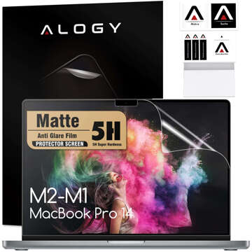 Matná ochrana obrazovky pro MacBook Pro 14 (2023-2021) Alogy Screen Protect Film