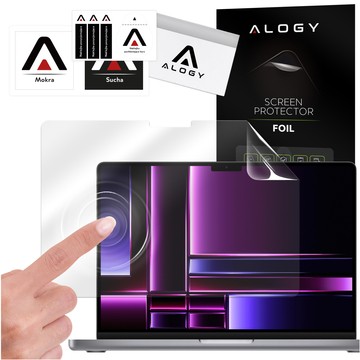 Matná ochrana obrazovky pro MacBook Pro 14 (2023-2021) Alogy Screen Protect Film s filtrem Anti Blue