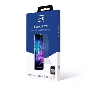 Matná ochranná fólie pro Apple iPhone 16 Pro 3mk SilkyMatt Pro Screen Protector Self-Heal Self-Healing