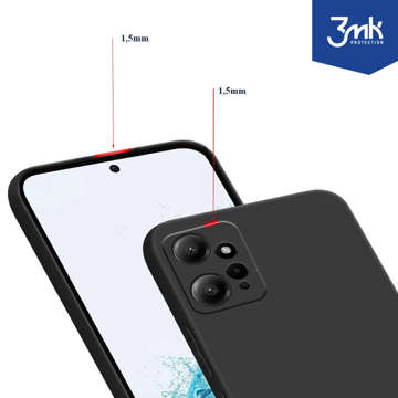 Matné pouzdro 3mk Matt Case pro Xiaomi Redmi Note 12 4G Black