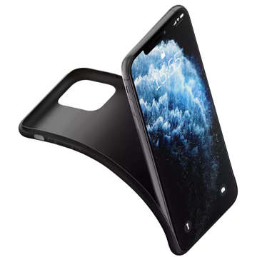 Matné pouzdro Phone Resistant Cover 3mk matné pouzdro pro Apple iPhone 14 Pro Max Black Glass