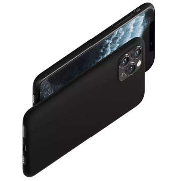 Matné pouzdro Phone Resistant Cover 3mk matné pouzdro pro Apple iPhone 14 Pro Max Black Glass