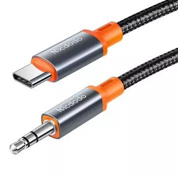 Mcdodo CA-900 USB-C na 3,5mm AUX mini jack kabel, 1,8m (černý)