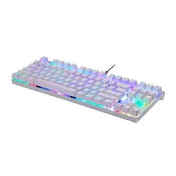 Mechanická klávesnice Motospeed CK101 RGB (bílá)