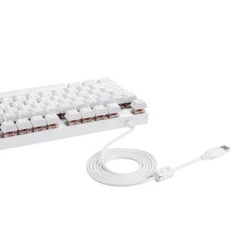 Mechanická klávesnice Motospeed K82 RGB (bílá)