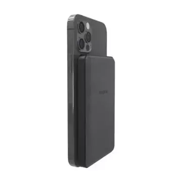 Mophie Snap Powerstation Juice Pack Mini - magnetická powerbanka kompatibilní s MagSafe 5000mAh USB-C (černá)