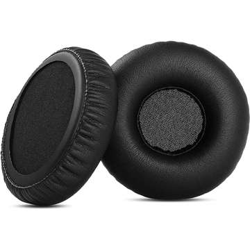 Mušlové chrániče sluchu Alogy Sponges pro sluchátka JBL T600 E35 500BT T450 Black