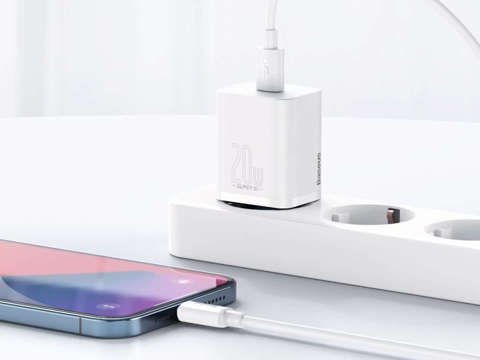 Nabíječka Baseus Super Si Quick Charger 1C 20W bílá