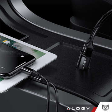 Nabíječka do auta 38W USB QC 3.0 18W USB-C C PD 20W Rychlá Výkonná pro Alogy Car Black Case