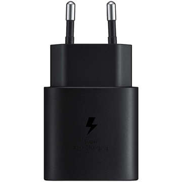 Nástěnná nabíječka 3,6A 25W rychlé napájení PD USB-C Type-C Single Black