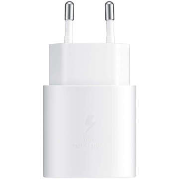 Nástěnná nabíječka 3,6A 25W rychlé napájení PD USB-C Type-C Single White