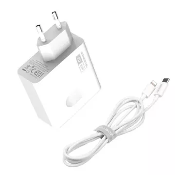 Nástěnná nabíječka 65W iPhone na kabel typu C Somostel Power Deliver Q15 PD White