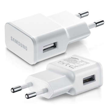 Nástěnná nabíječka Samsung USB-A EP-TA50EWE 5V / 1,55A Bílá