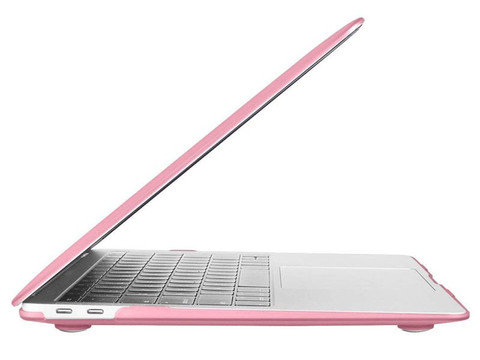 Neoprénová taška Alogy Hard Case mat pro MacBook Air 2018 13 růžová