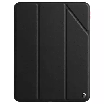 Nillkin Bevel Leather Case pro iPad Pro 11'' 2021/2020 kryt s vyklápěcím chytrým pouzdrem na spaní černý