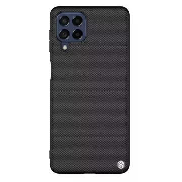 Nillkin Textured Case Odolné vyztužené pouzdro s gelovým rámem a nylonem na zadní straně Samsung Galaxy M53 5G černá