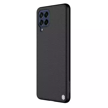 Nillkin Textured Case Odolné vyztužené pouzdro s gelovým rámem a nylonem na zadní straně Samsung Galaxy M53 5G černá