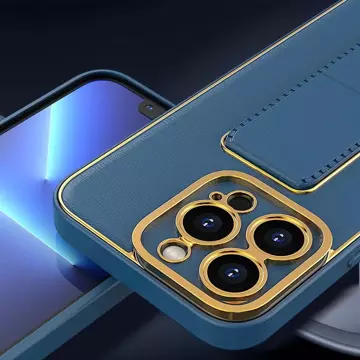 Nové pouzdro Kickstand Case pro iPhone 13 Pro se stojánkem fialové