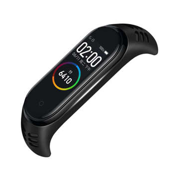 Nylonový pásek Alogy Solo Loop pro Xiaomi Mi Band 5/6/6 NFC Black