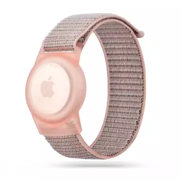 Nylonový pásek pro děti pro Apple AirTag Pink