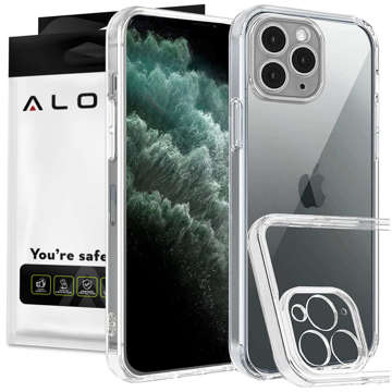 Obrněné pouzdro Alogy Hybrid Case s krytem fotoaparátu pro Apple iPhone 11 Pro Transparent