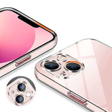 Obrněné pouzdro Alogy Hybrid Case s krytem fotoaparátu pro Apple iPhone 13 Transparent