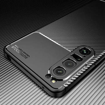 Obrněné pouzdro Alogy TPU Carbon Case pro Sony Xperia 1 IV 2022 Black Glass