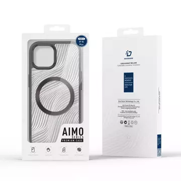 Obrněný obal pro iPhone 15 Plus s MagSafe Dux Ducis Aimo Mag - černý