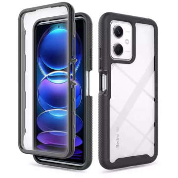 Ochranná fólie Etui pancerne Alogy Defense360 Pro pro Xiaomi Redmi Note 12 5G / Poco X5 Black