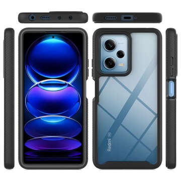 Ochranná fólie Etui pancerne Alogy Defense360 Pro pro Xiaomi Redmi Note 12 Pro / Poco X5 Pro Black