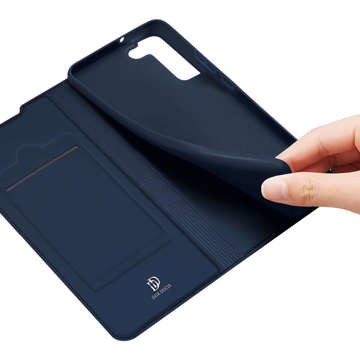 Ochranné flipové pouzdro Dux Ducis Skin Pro pro Samsung Galaxy S22 Plus Navy Blue