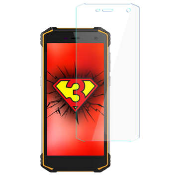 Ochranné hybridní sklo 3mk Flexible Glass 7H pro MyPhone Hammer Energy 2