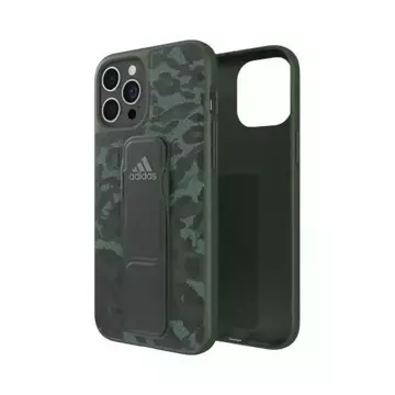 Ochranné pouzdro Adidas SP Grip Case Leopard pro Apple iPhone 12 Pro Max zelená/zelená 43723