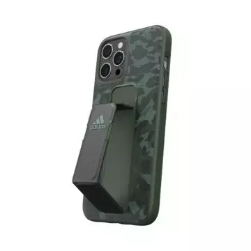 Ochranné pouzdro Adidas SP Grip Case Leopard pro Apple iPhone 12 Pro Max zelená/zelená 43723