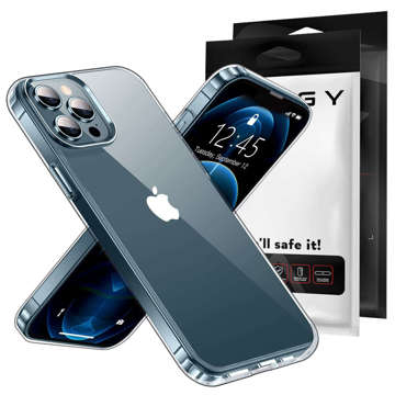 Ochranné pouzdro Alogy Hybrid Case Super Clear pro Apple iPhone 12 Pro Max Transparent