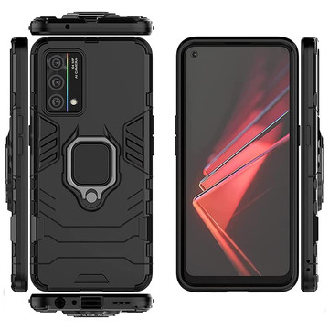 Ochranné pouzdro Alogy Stand Ring Armor pro Realme GT Master Edition Black Glass