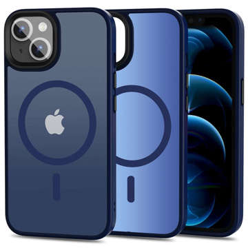 Ochranné pouzdro MagMat Case pro MagSafe pro Apple iPhone 13 Matte Navy